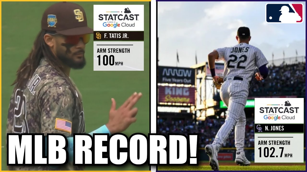ABSOLUTE CANNONS! OVER 100+ MPHs | 2023's Best Outfield Assists in MLB