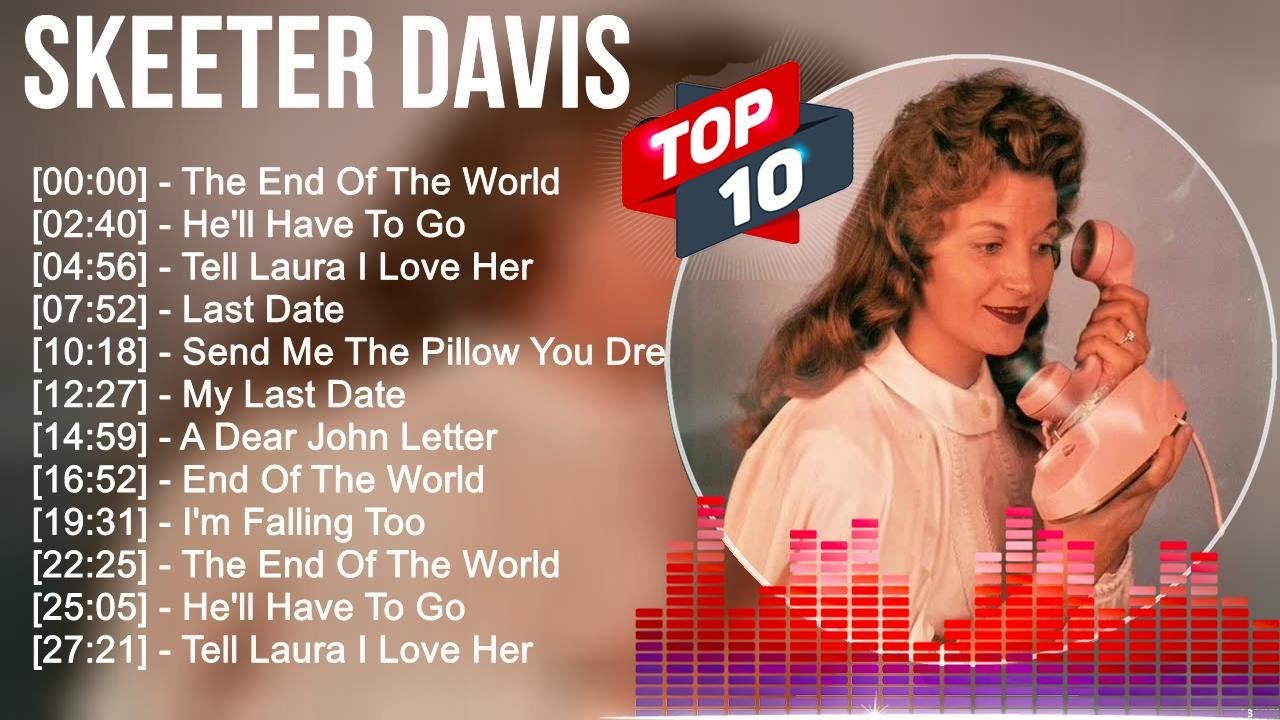 Skeeter Davis Greatest Hits ~ Top 100 Artists To Listen in 2022 & 2023