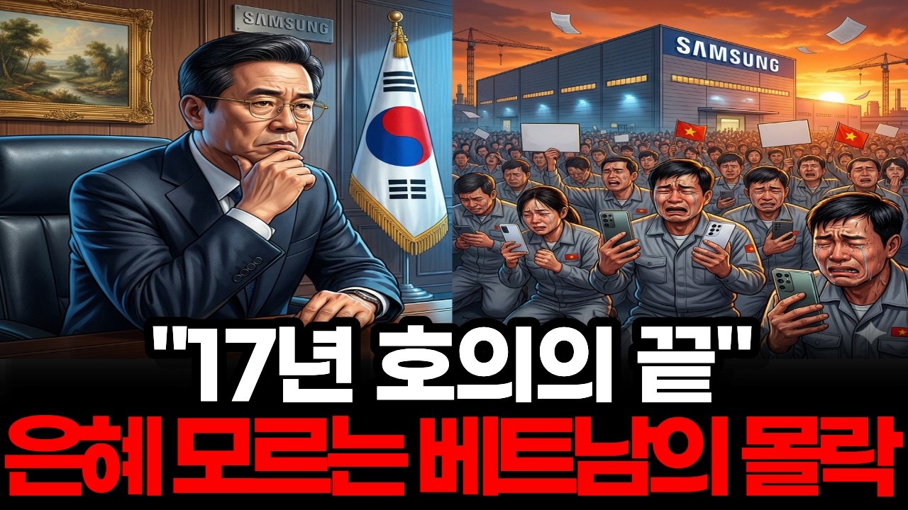 17년 먹여 살렸더니 돌아온 건 청구서? 삼성전자 떠날 채비에 발칵 뒤집힌 베트남 ㅣ알고머니
