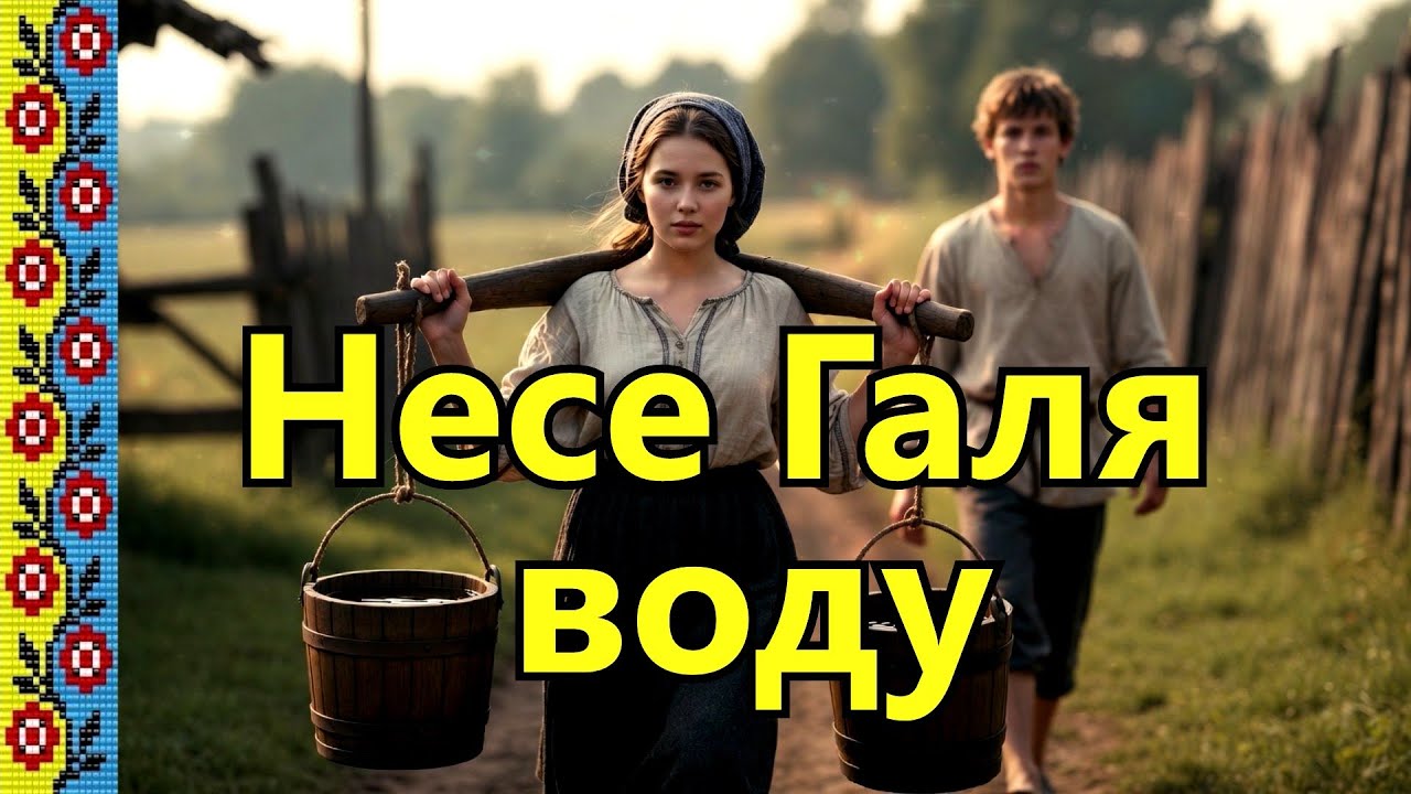 🎶 НЕСЕ ГАЛЯ ВОДУ (mix ATB Till i come). Українські пісні, найкраща музика. Народна пісня (ПОЛЬКА)