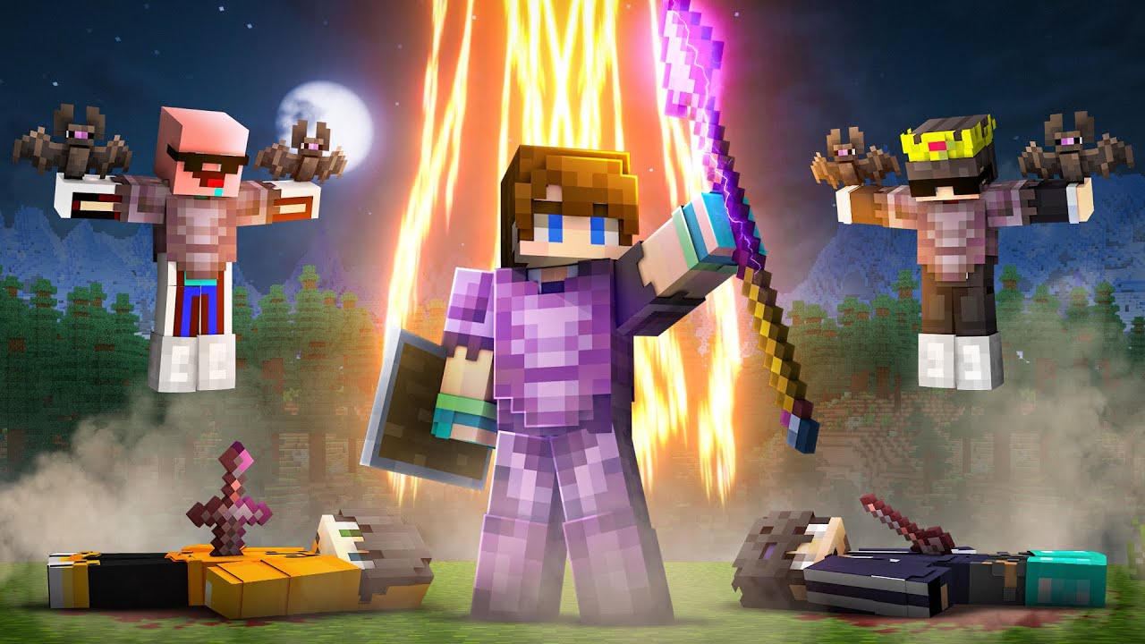 How I Obtained Every GOD SPEAR In This Minecraft SMP