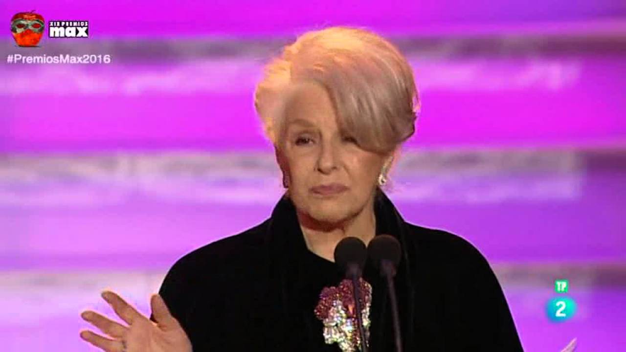 Lola Herrera, PREMIO MAX de Honor de las artes esc&eacute;nicas