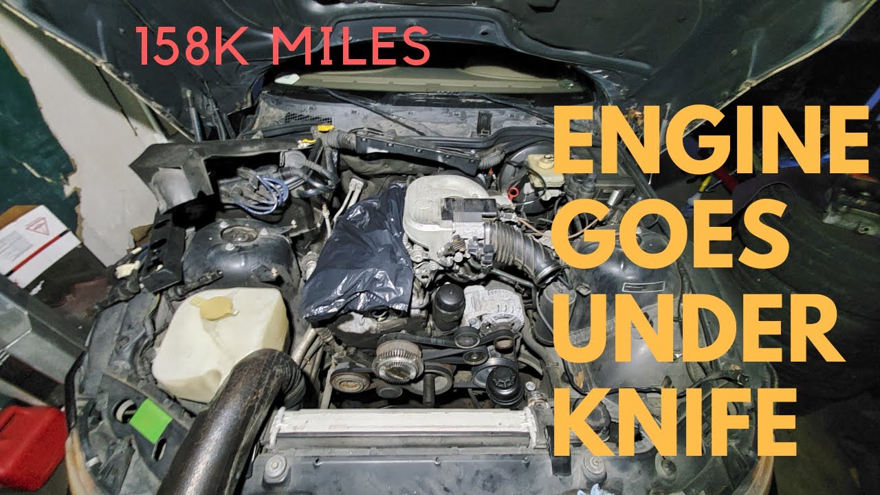 Что внутри двигателя с пробегом 158 тыс. миль??? Часть 1. Проект реставрации BMW Z3 M44 1.9 л 199...