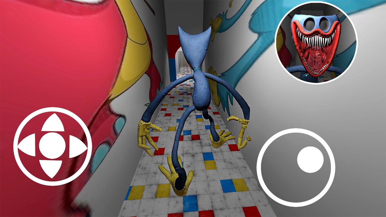 What if I Become NIGHTMARE HUGGY and Kill EVERYONE in Poppy Playtime Chapter 3! (Garry's Mod)