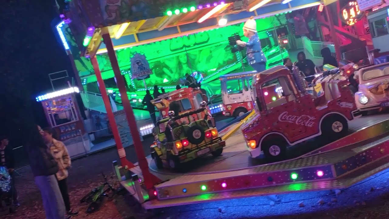 George Irvin's Funfair Clapham Common Half Term  2021! | SEIZURE WARNING!