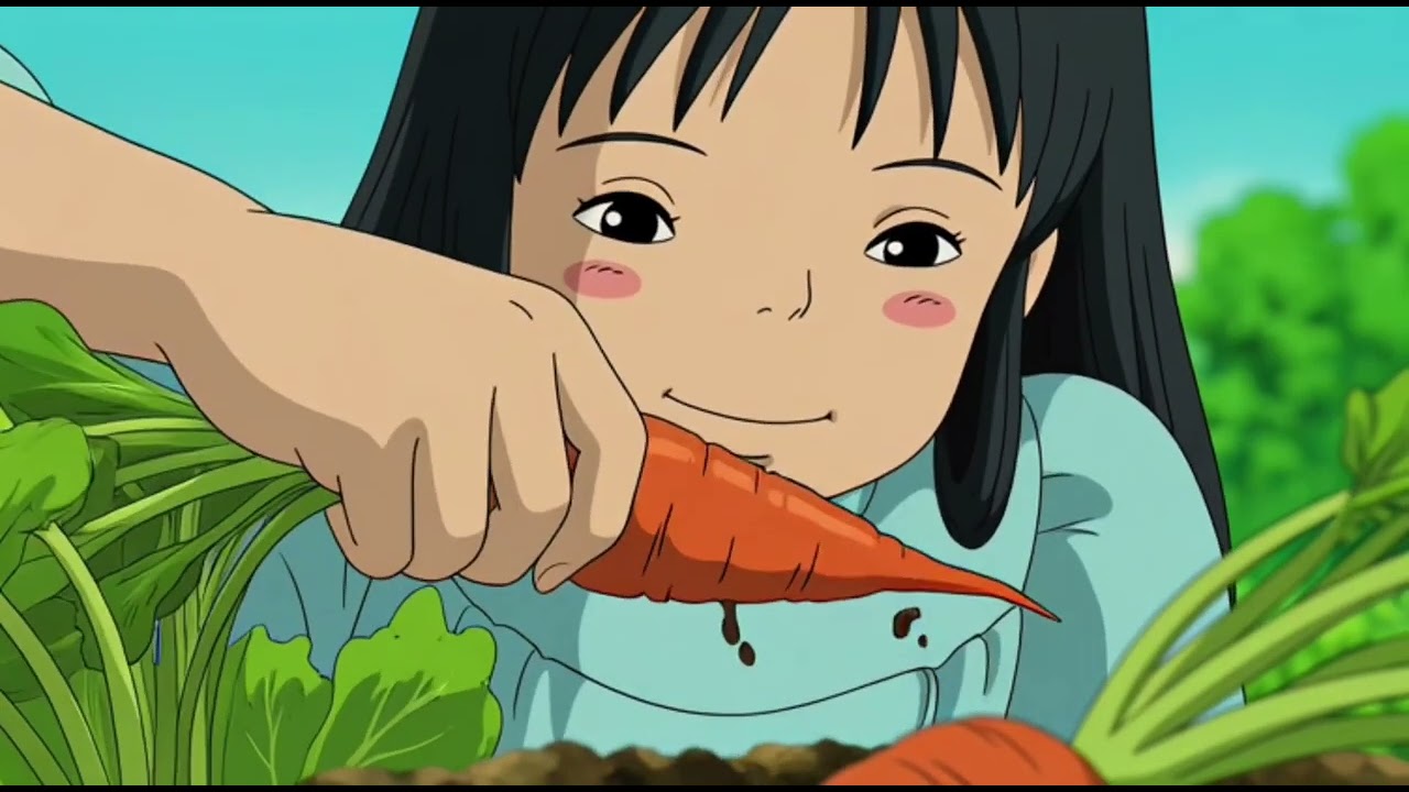 🌾 Farm work #ghibli 