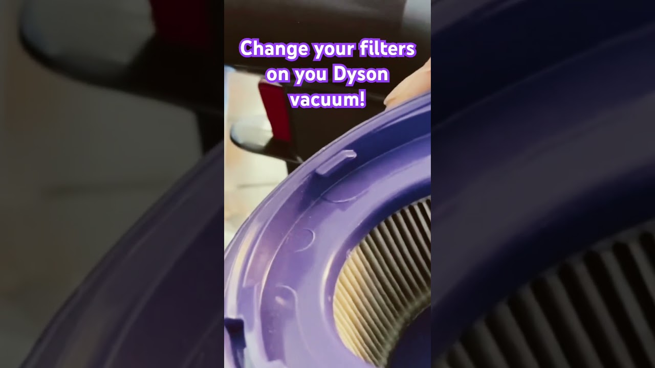 Замените фильтры пылесоса Dyson #dyson #dysonv8 #dysonvacuum