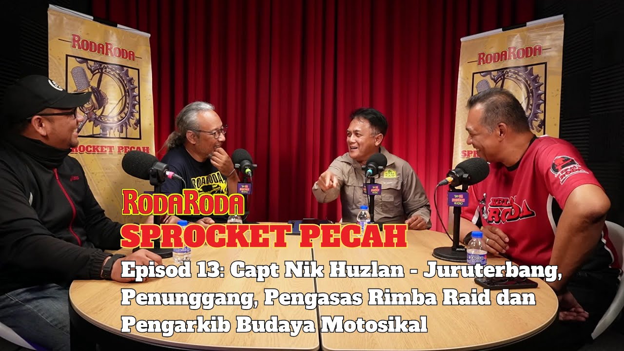 Ep 13: Dato' Captain Hj Nik Huzlan, bercerita tentang pengalaman beliau dalam dunia motosikal