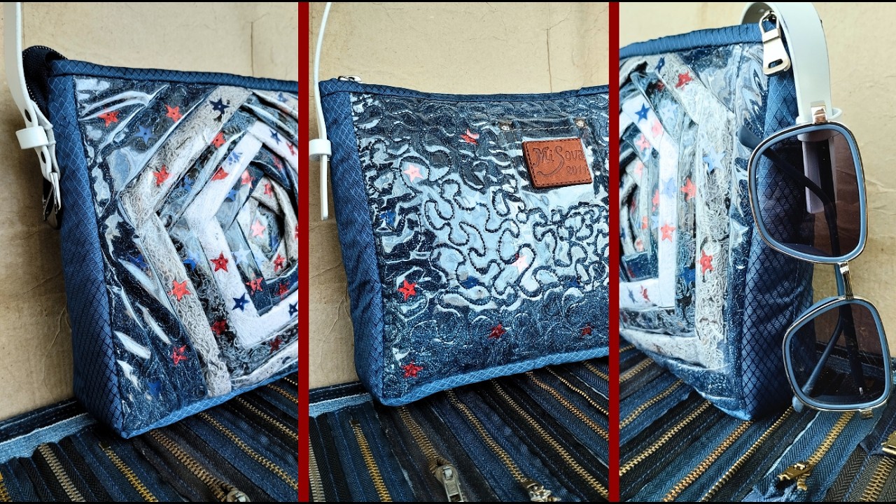 Нужна всего одна деталь! Быстро! Новый способ соединить полотна! patchwork | upcycling | DIY
