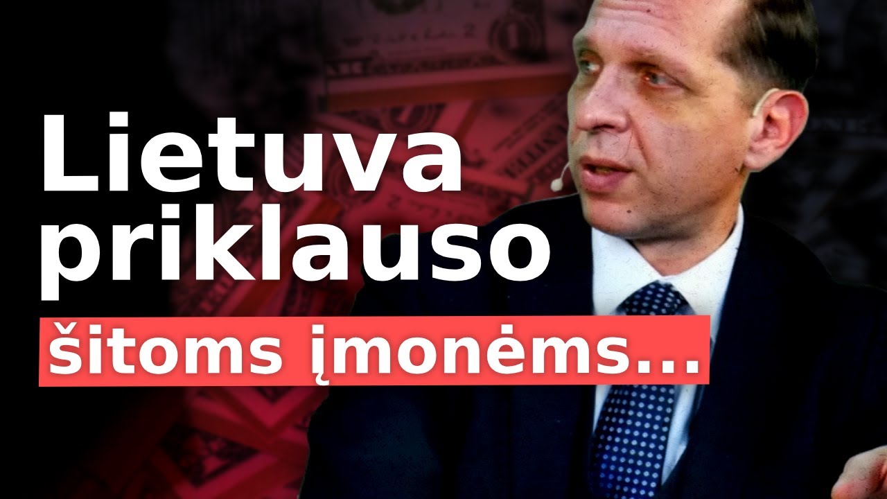 Pavlovičius įvardija įmones, kurios valdo mūsų gyvenimus