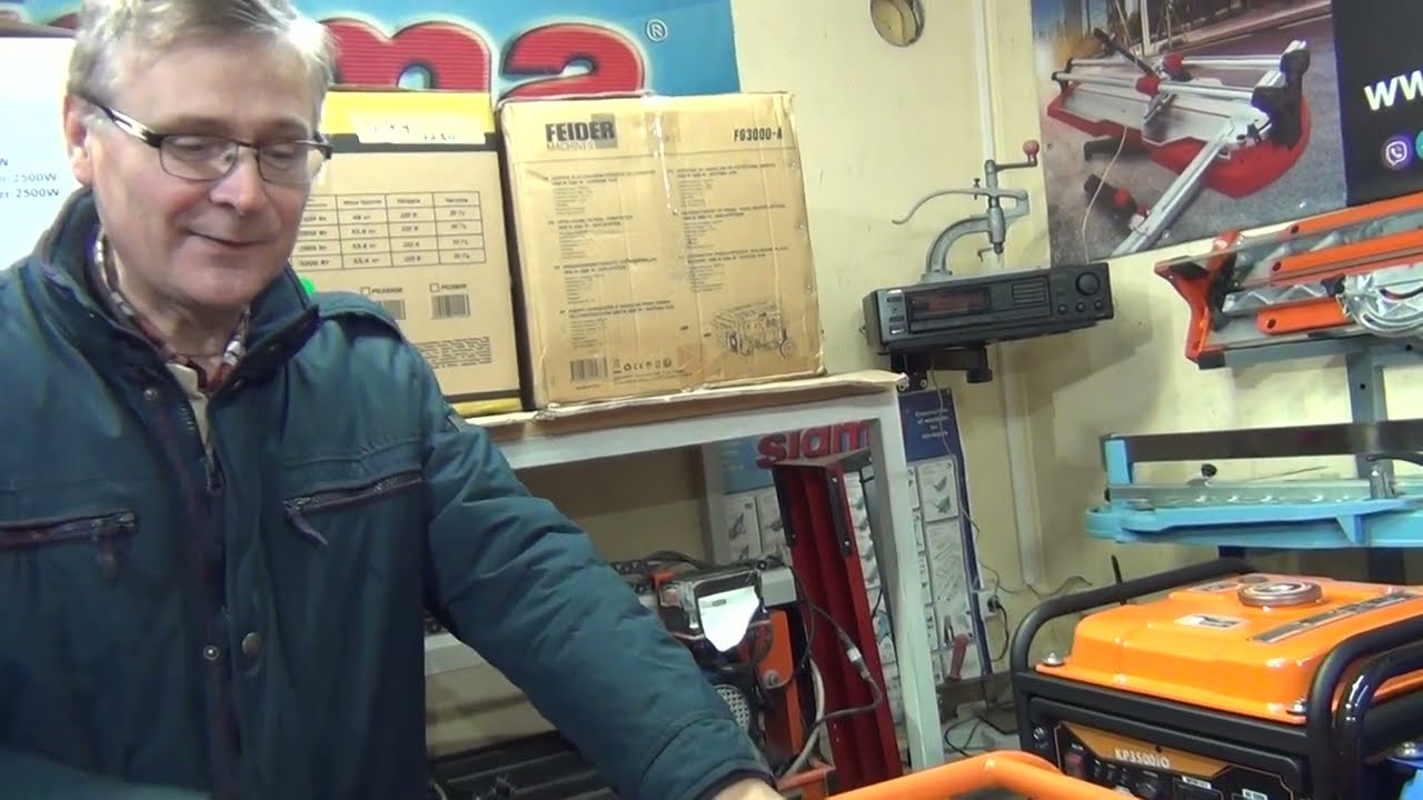 Генератор бензиновий FEIDER FG3000-A 2,7/3,0 кВт - оглядаємо, заводимо, тестуємо. Простий, надійний