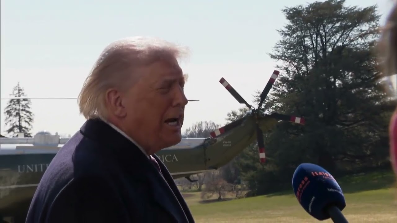 RAW FEED: President Trump talks Epstein, Clinton, Iran, more with reporters