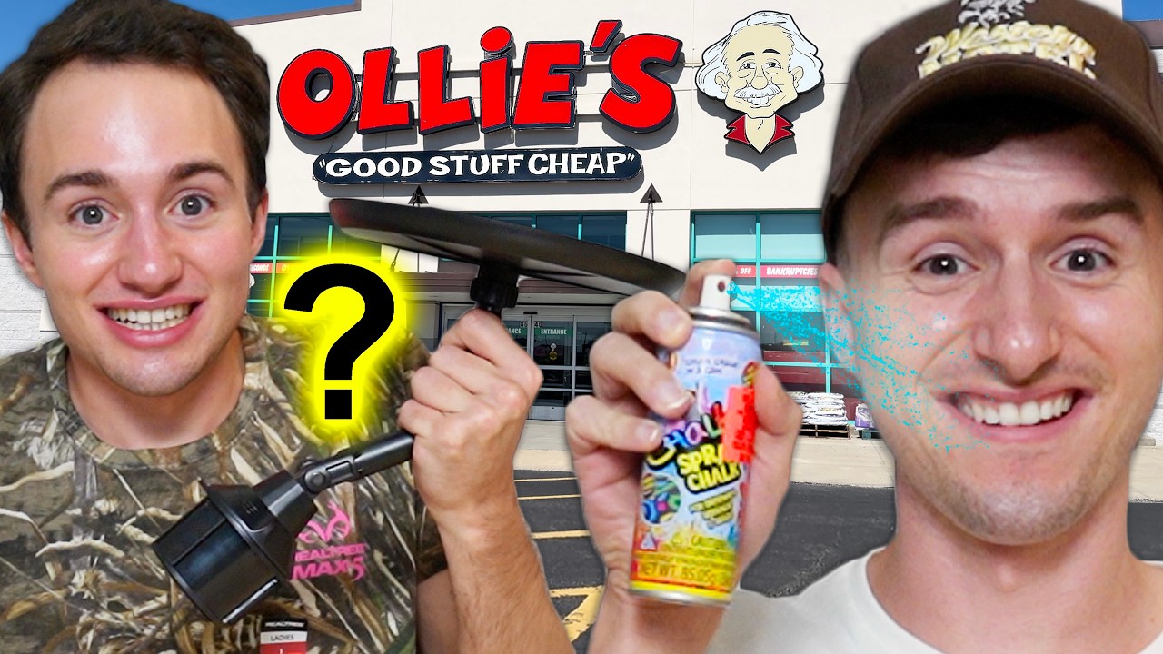 Исследуем хаотичный дисконтный магазин. Ollie's Bargain Outlet