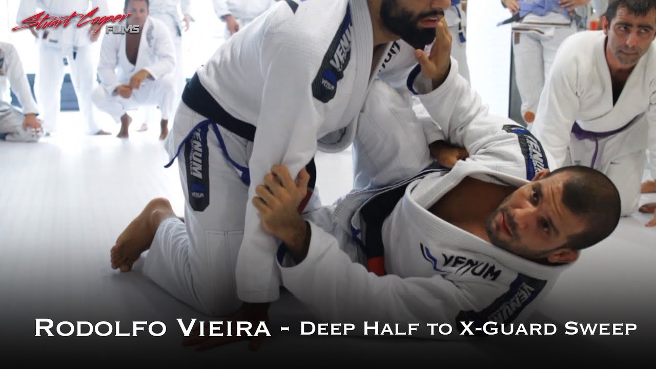 Rodolfo Vieira - Deep Half to X Guard Sweep Variation