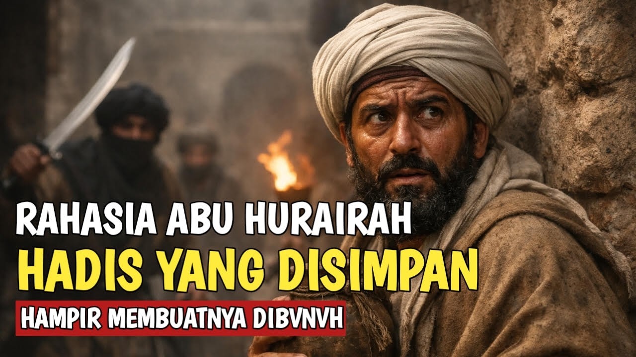 ABU HURAIRAH DAN RAHASIA HADIS YANG HAMPIR MEMBUATNYA DIBUNUH‼️