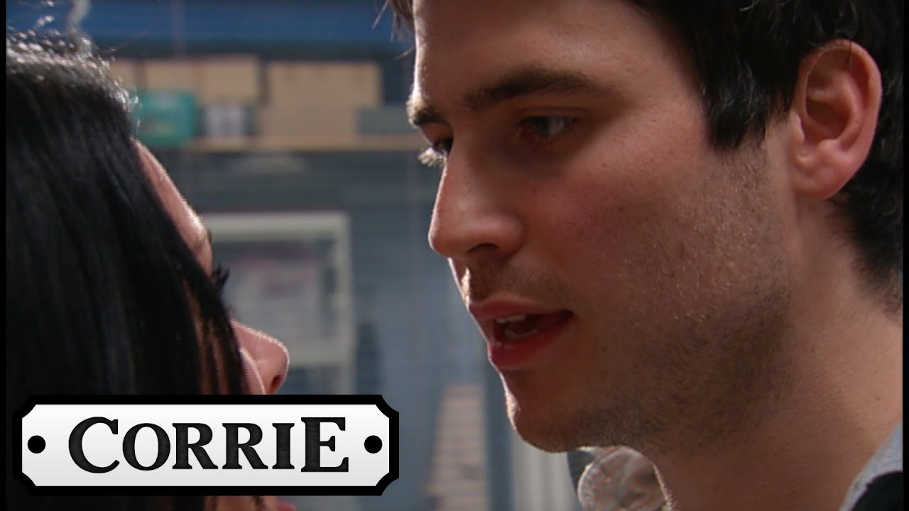 Coronation Street - Carla & Liam Argue Then Passionately Kiss