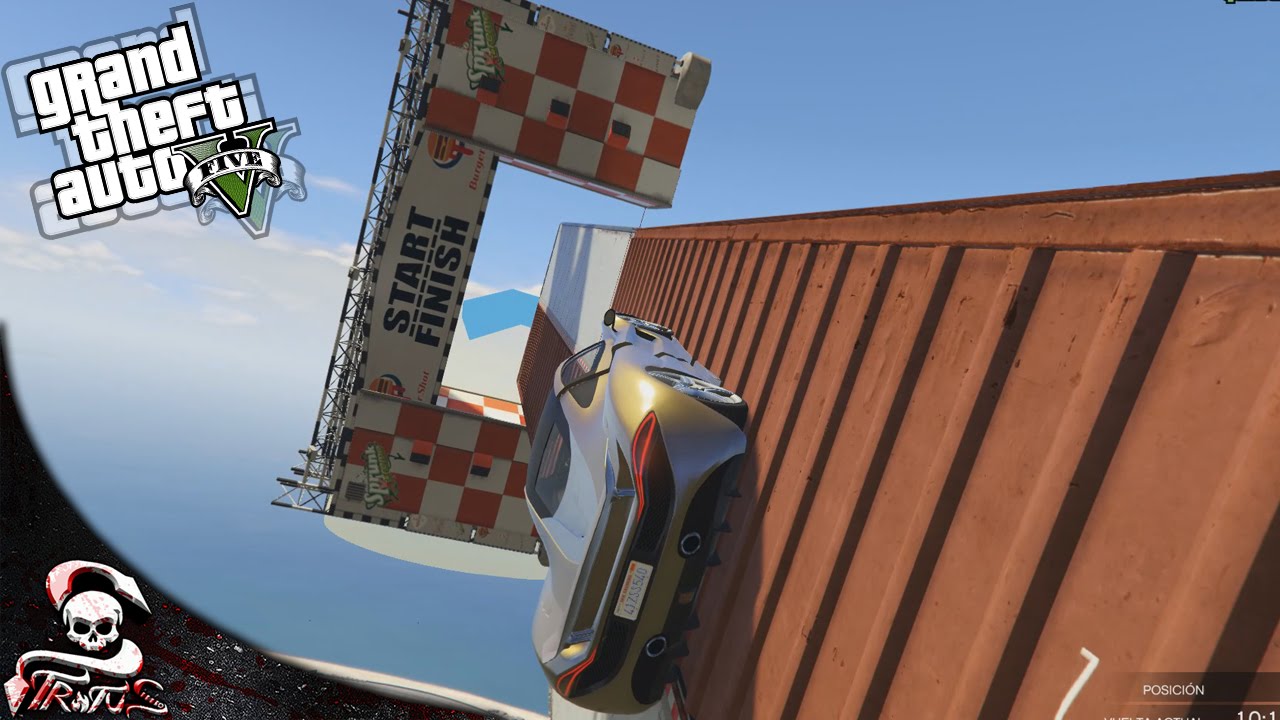 GTA 5 | JUGANDO CON ABEEL PIT Y FLOWNFSTREET - GTA V CARRERA DE LA MUERTE #667 | XxStratusxX