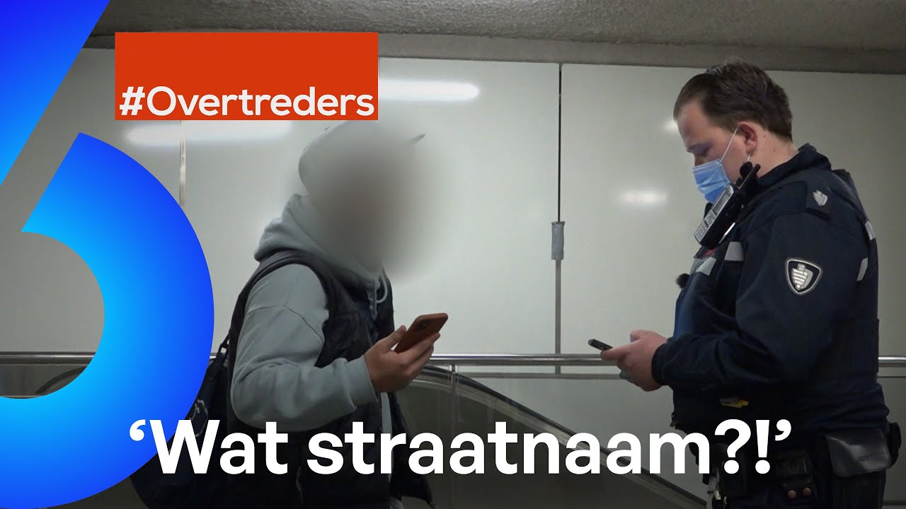 ZWARTRIJDER KWAAD over vraag naar STRAATNAAM! | Overtreders #AFL14