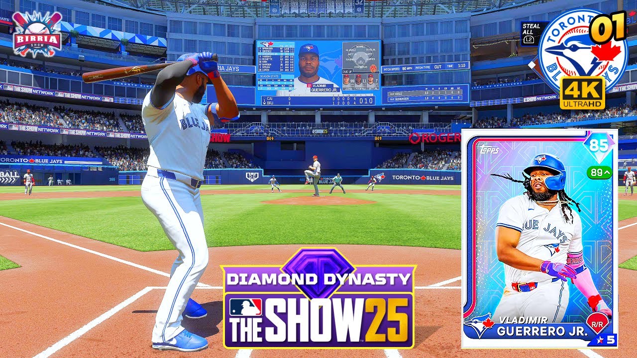 MLB The Show 25 Toronto Blue Jays | Diamond Dynasty | Мини-сезон №1 &mdash; Игровой процесс PS5 4K 60 к...