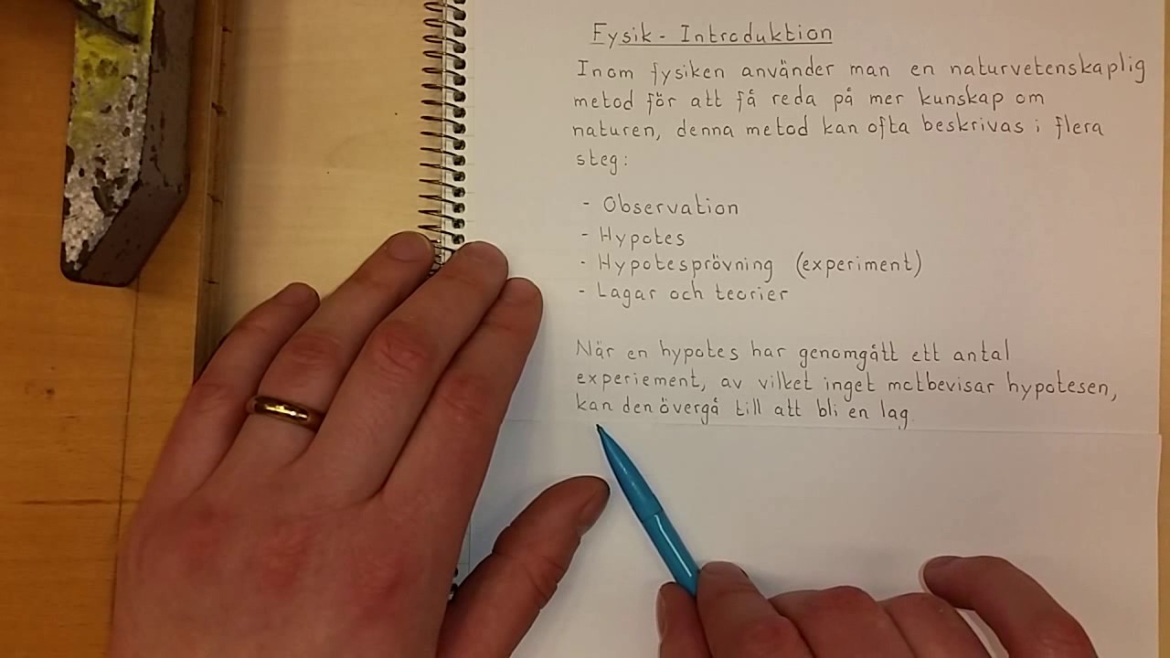 Fysik 1 Fysik - Introduktion