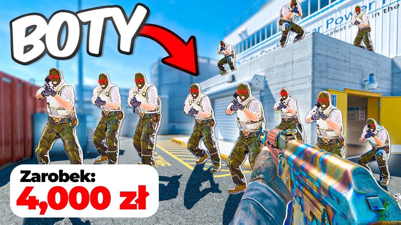 Stworzyłem FARMĘ BOT&Oacute;W do CS2!