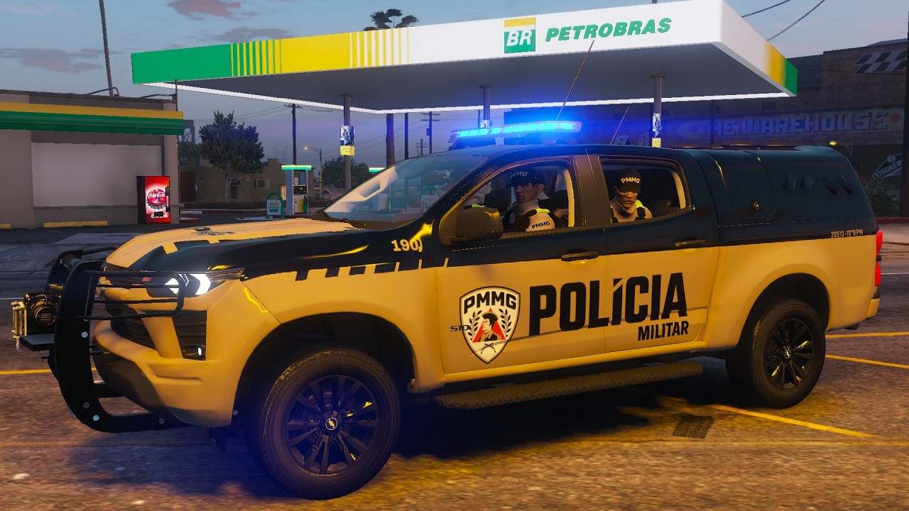 ARMADO E PROCURADO! 🚨🔥 ABORDAGEM NOTURNA | PMMG | GTA 5 POLICIAL