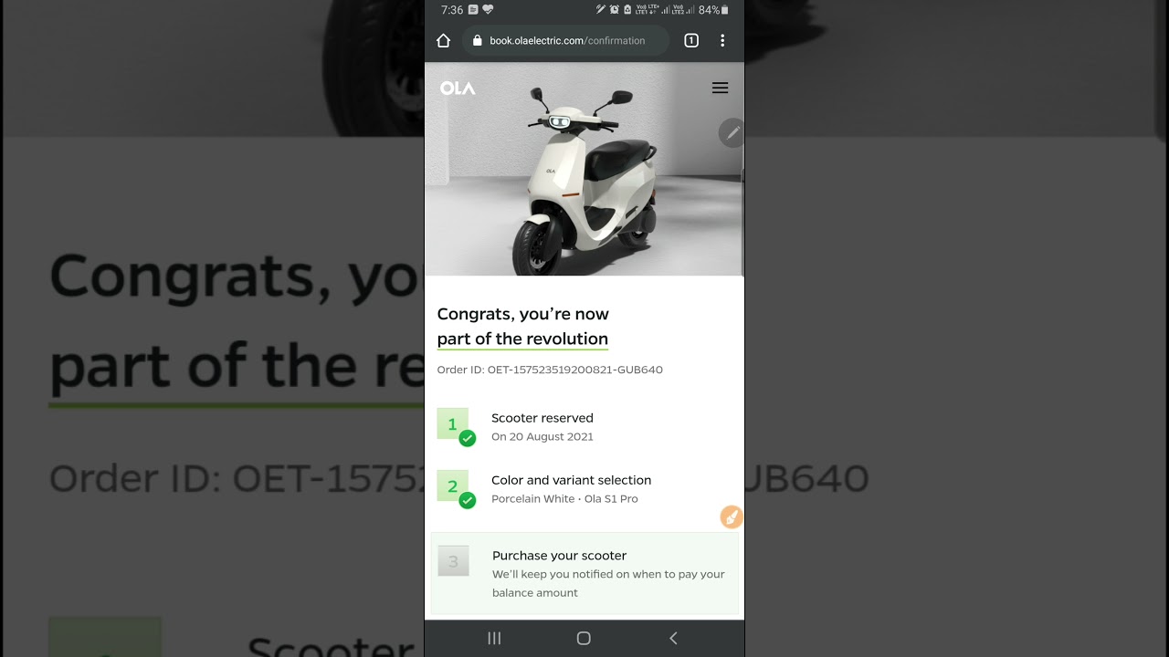 cancel ola scooter booking online | its very easy
