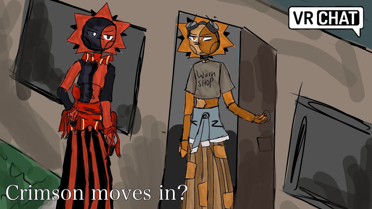 Crimson moves in? In VRChat