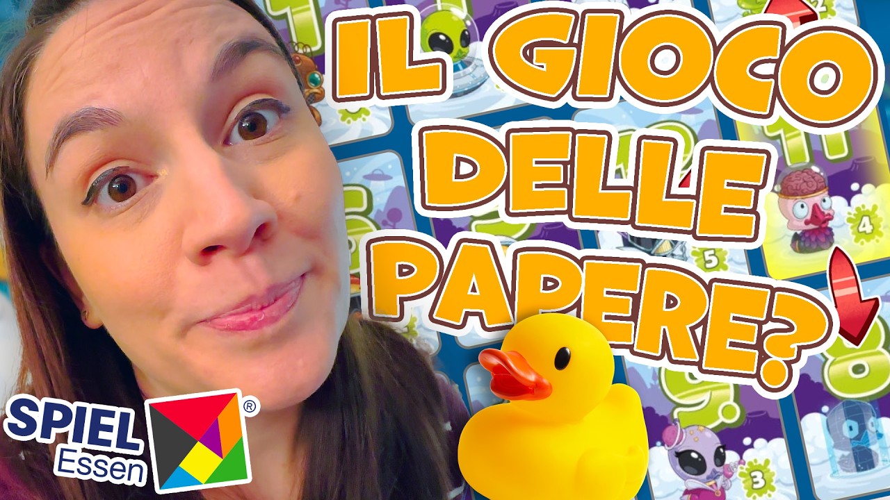 Il GIOCO delle PAPERELLE di GOMMA! BEST of ESSEN SPIELE 24 - GAMEPLAY Duck&Cover