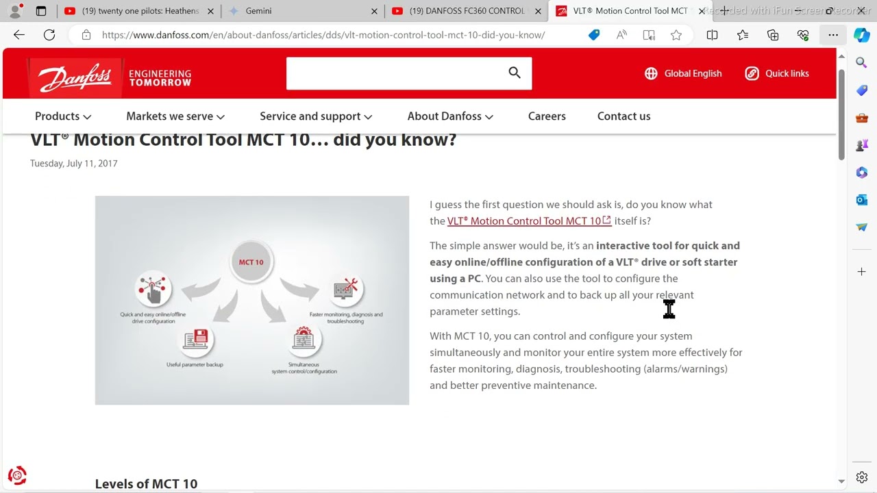 Danfoss vfd programming software