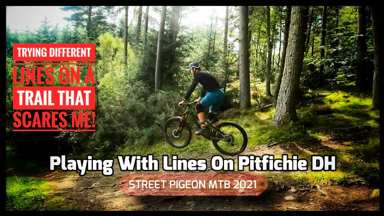 Pitfichie MTB | Even Average MTB Riders Should Play with Line Choice!