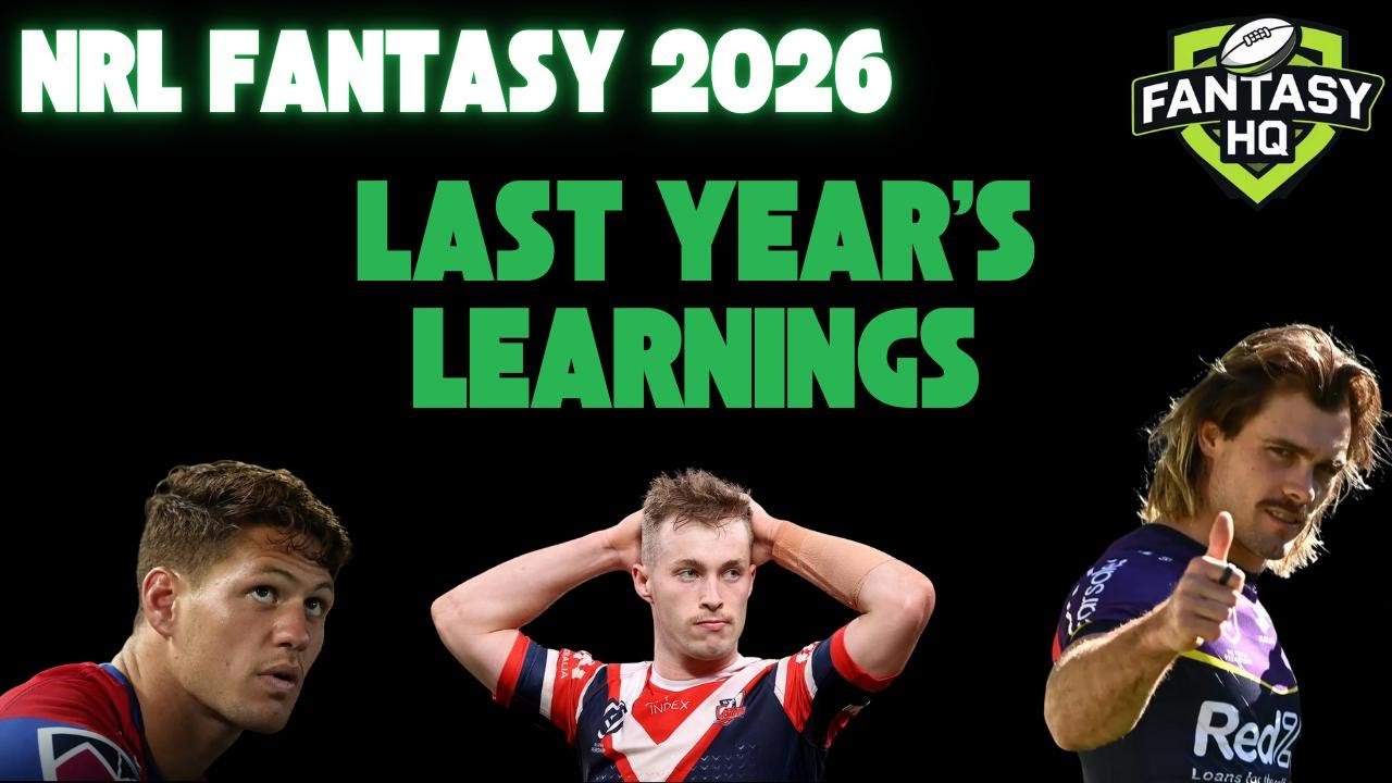 NRL Fantasy 2026 - Learnings from 2025
