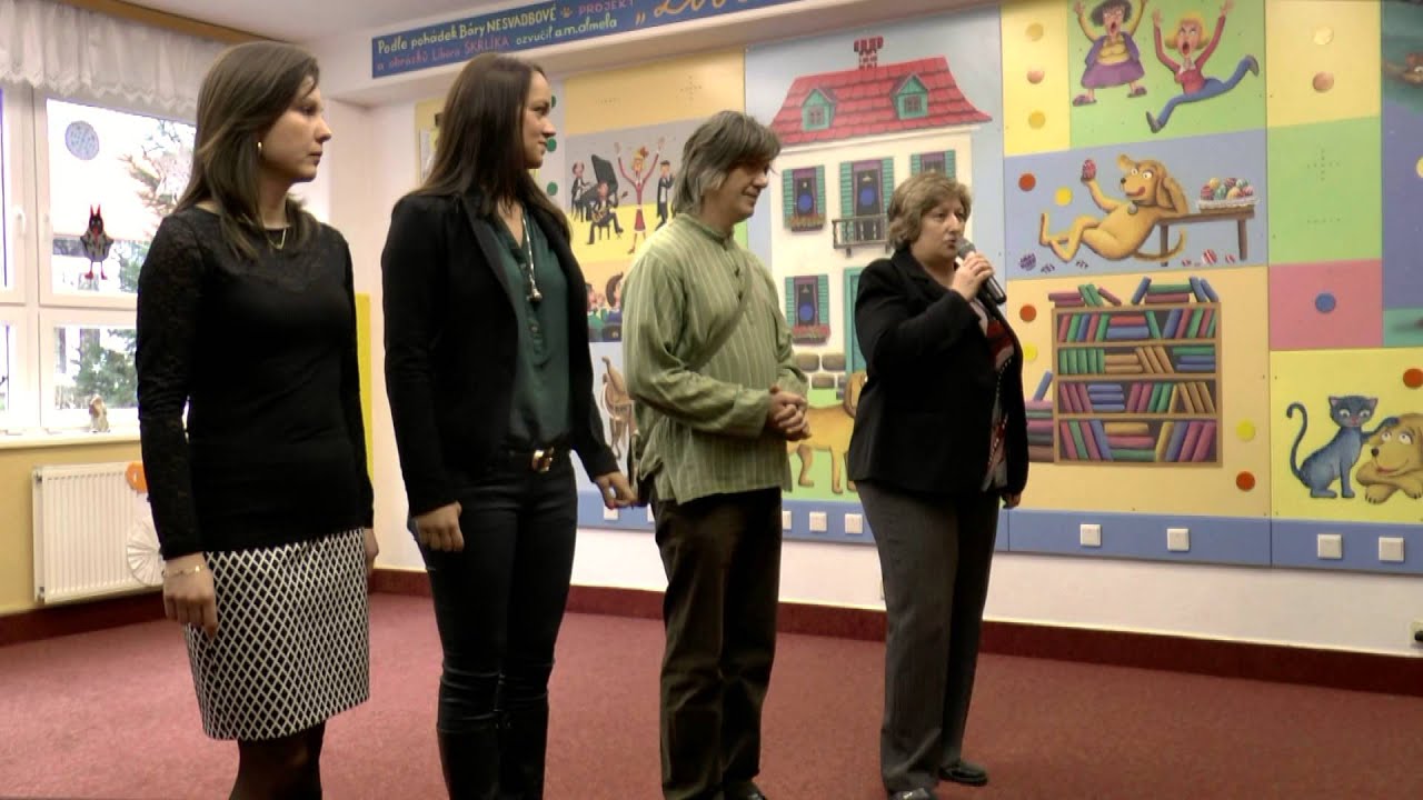 PROJEKT ŽIVÁ MALBA - LIBOR ŠKRLÍK s týmem projekt představil - Praha 11.12.2014