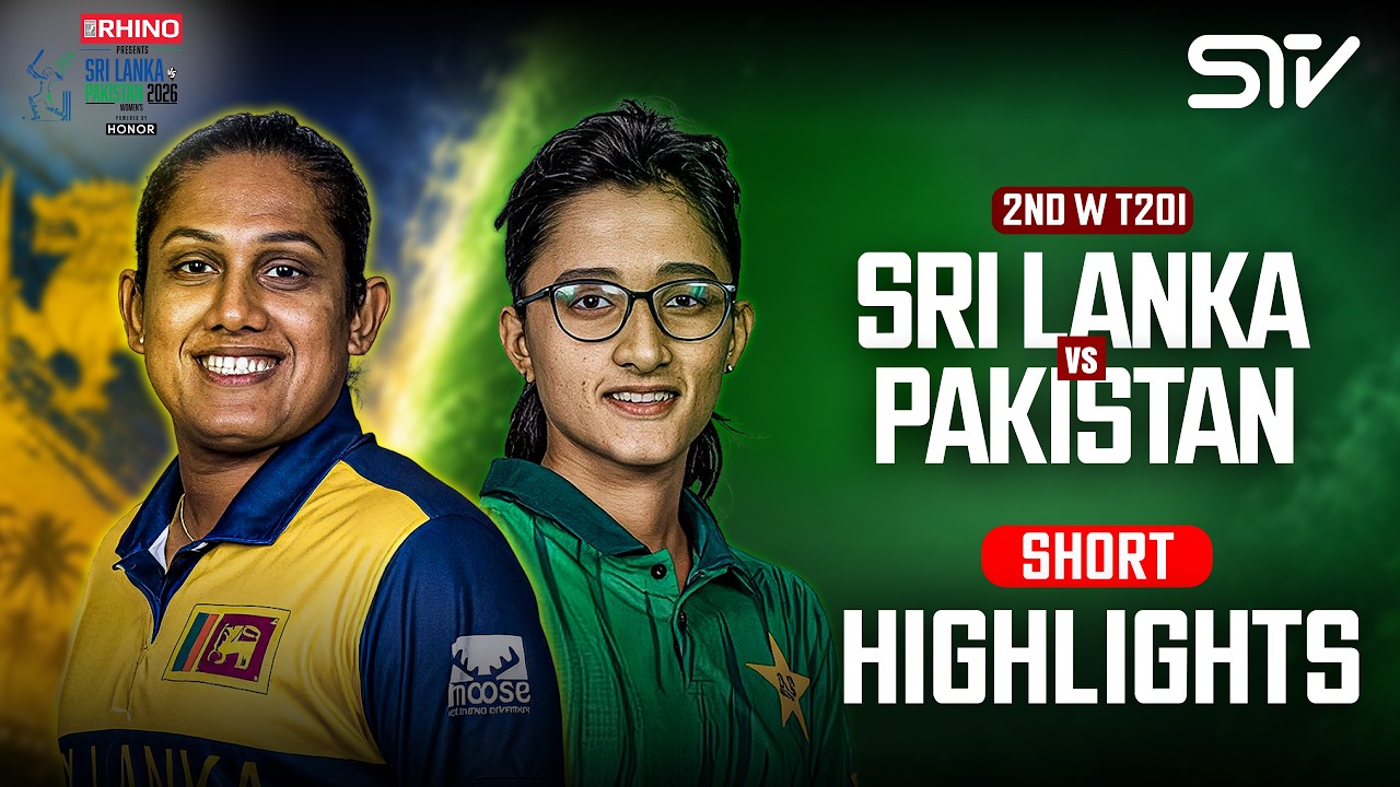 Short Highlights | Sri Lanka Women vs Pakistan Women | Match 02 | T20I Series 2026 | M9l1K
