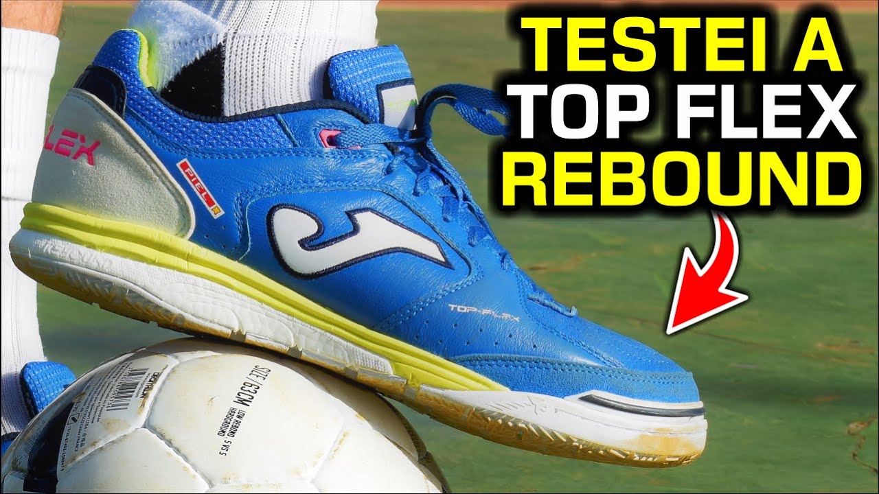 VALE R$ 529? 🤔 Testei a chuteira futsal Joma Top Flex Rebound IN