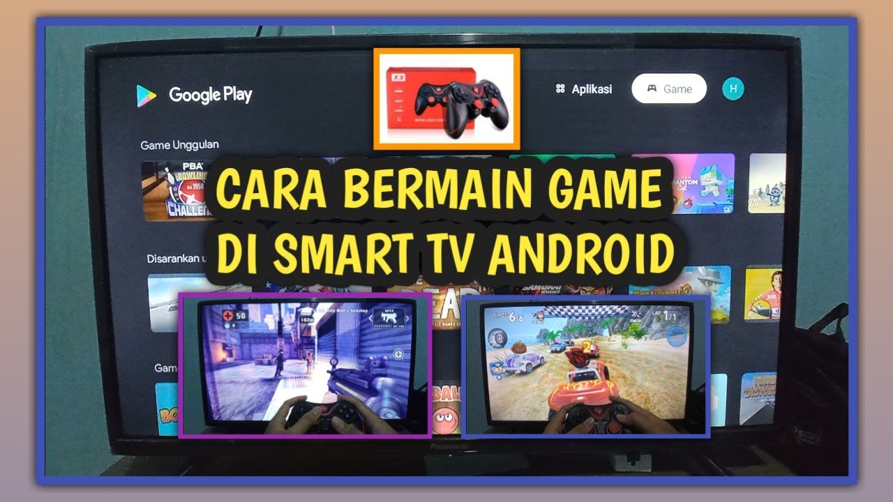 CARA BERMAIN GAME DI TV ANDROID