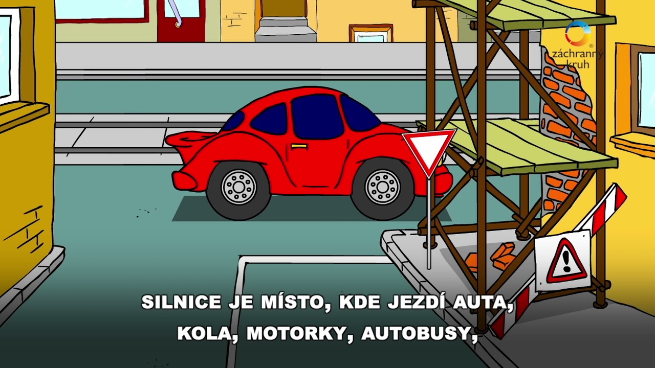 Chůze po chodníku a silnici