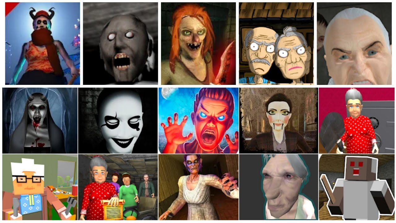 Granny 👵🏼 Caught Scene Battle part 12 - Granny+Ice Scream Granny+Neighbor Granny+Granny Doll & More