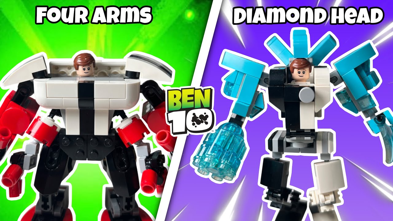 I Built LEGO Ben 10 Mechs