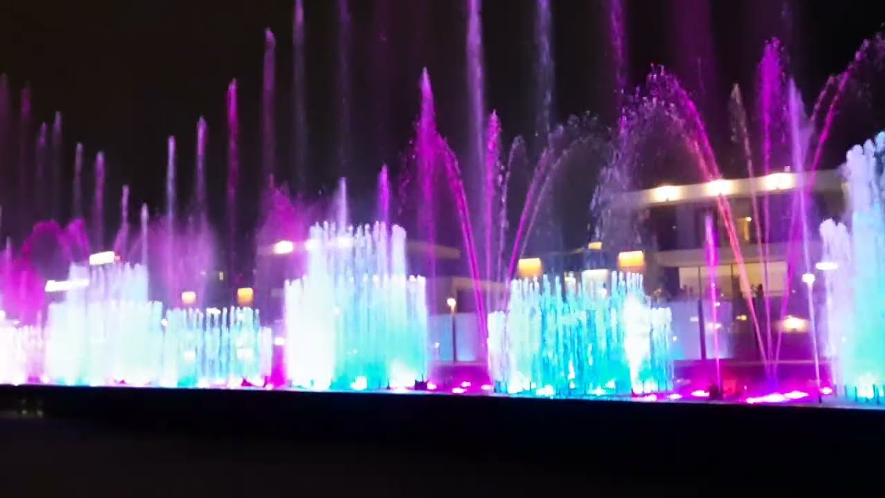 Поющие фонтаны в Сочи Адлер