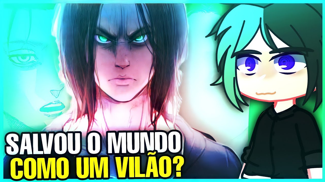 RAP DO EREN - ANIRAP REACT NO GACHA LIFE: DEUSES REAGINDO