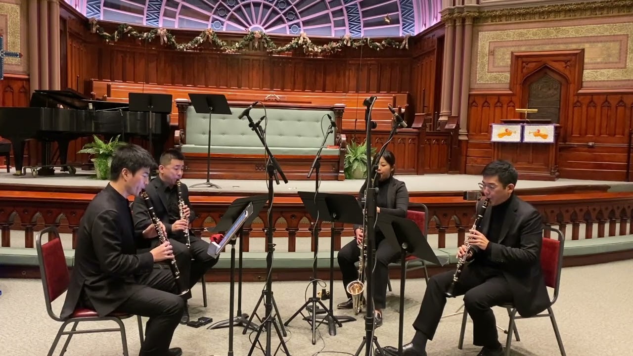 Meridian Clarinet Quartet: Nutcracker Suite - Coda (Arr. Alexandre Chabod) | Live Performance