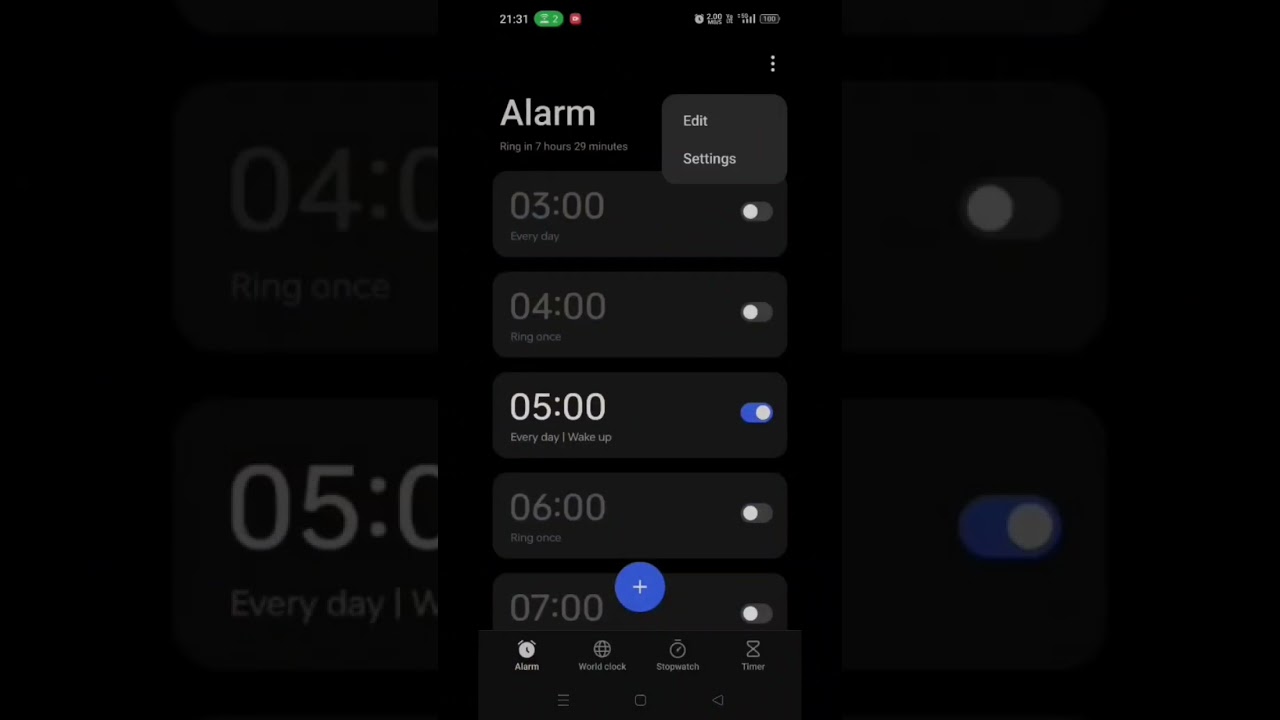 How to Set Alarm Notification  | Alarm ⏰ Notification | #oneplus | #shorts