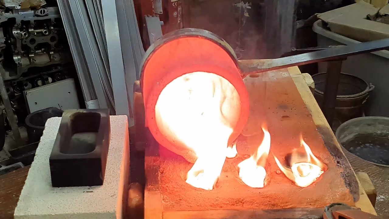 Melting 1lb of Silver - Casting Shibuichi - Part 1