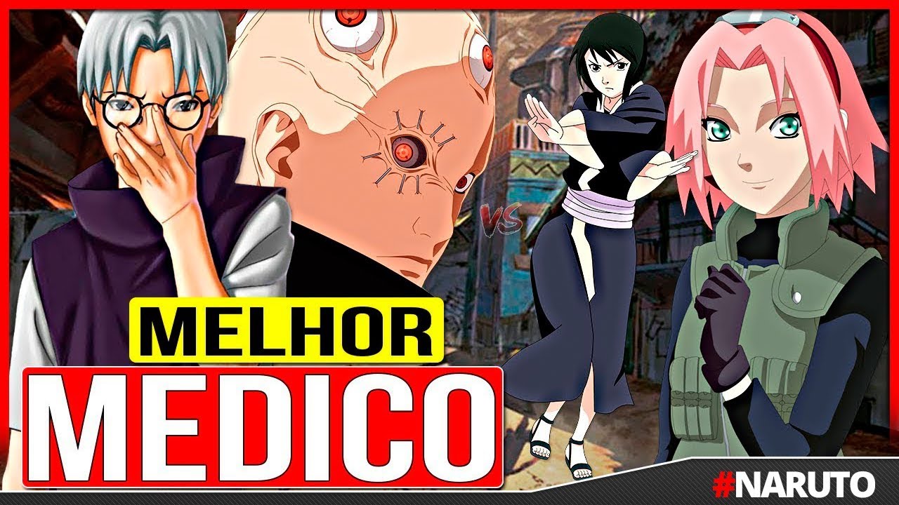 TOP 10 Melhores Ninjas MÉDICOS de NARUTO🏥 | Canal TOP 10 🙌