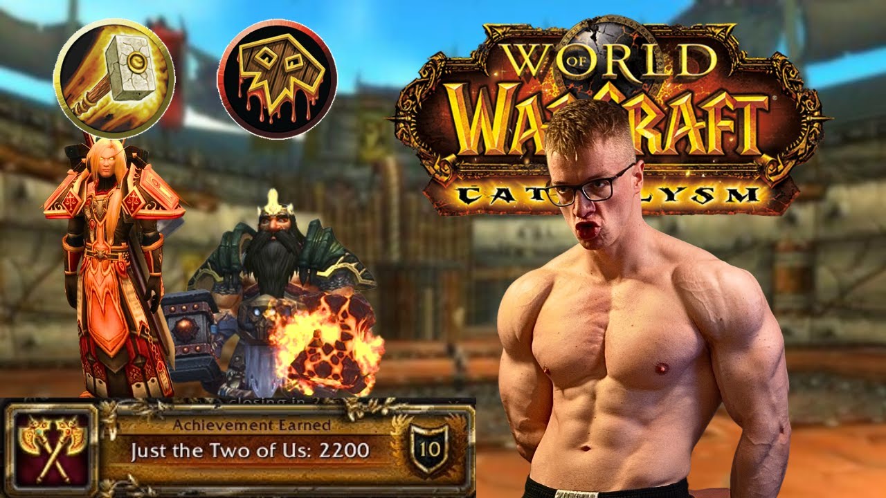 High Rated 2v2 Arena as Retribution Paladin + Enhancement Shaman on CATACLYSM | Whitemane Maelstrom