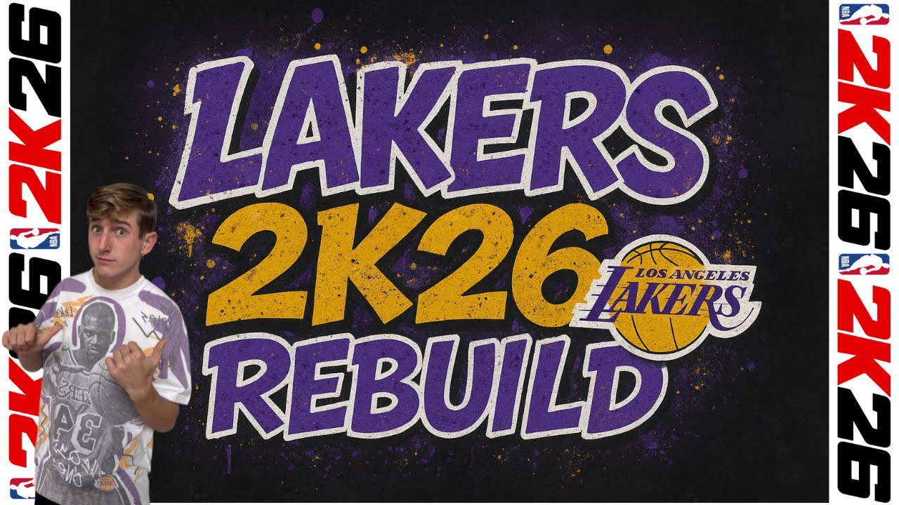 🔥 LAKERS 2K26 REBUILD! Trading Austin Reaves & Building Around Luka | Can We Win the Finals? 🏆 #2k26