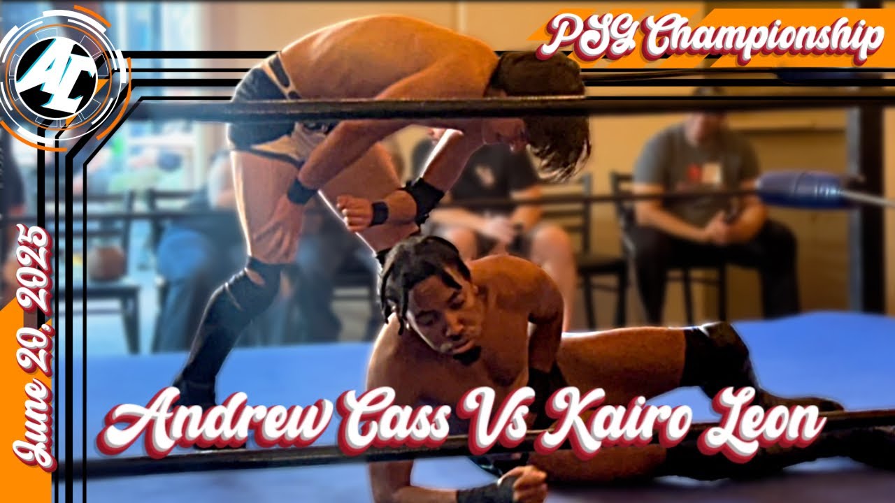 Andrew Cass vs Kairo Leon; PSG Championship Match;  Ugly Dojo  Sacramento , CA; 6/20/25