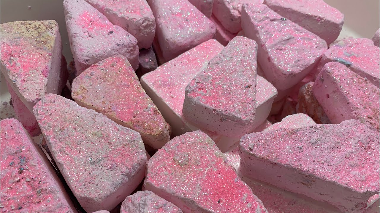 ASMR~50 Slices pink Reformed and fresh#SweetHeartCollab HBD@FazmeerRiasaraASMR   and @CrunchyASMR84