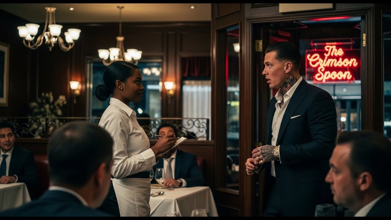 Black Waitress Spoke Korean to the Mafia Boss Mid-Service — When He Walked In, He Was Shocked..